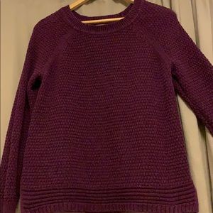 Large maroon sweater